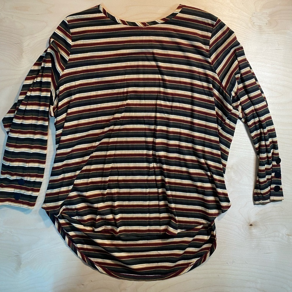 Como Blu Long Sleeve Blouse 3X (GS)